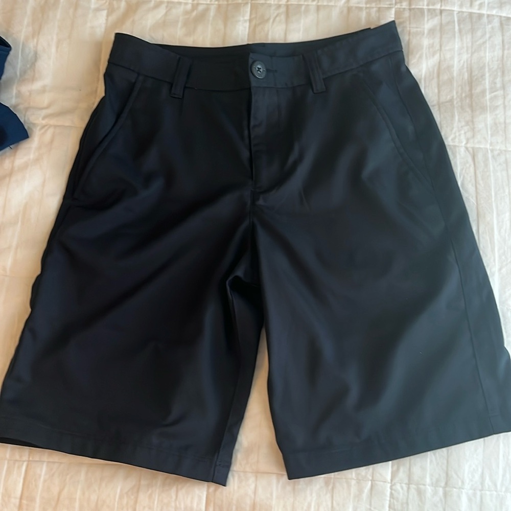 Under Armour Shorts, Youth size 15, black,